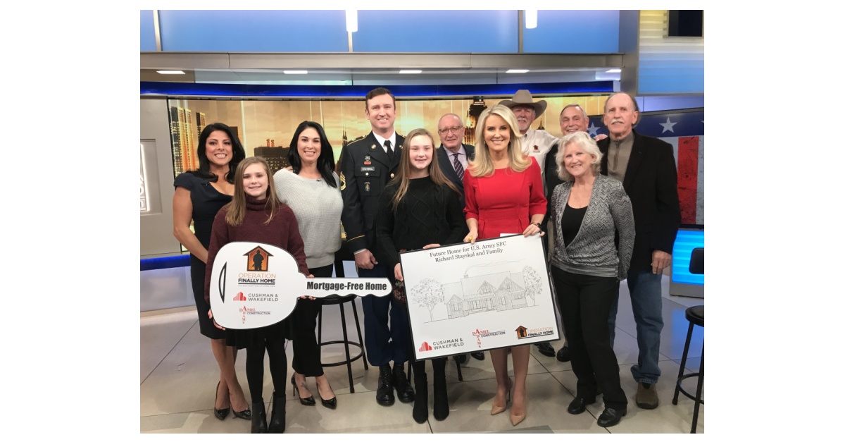 Operation FINALLY HOME, Cushman & Wakefield and Daniel Adams